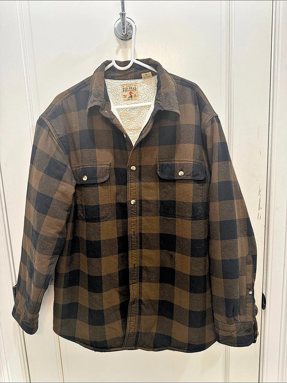 RedHead Men's Plaid Jacket Size Large